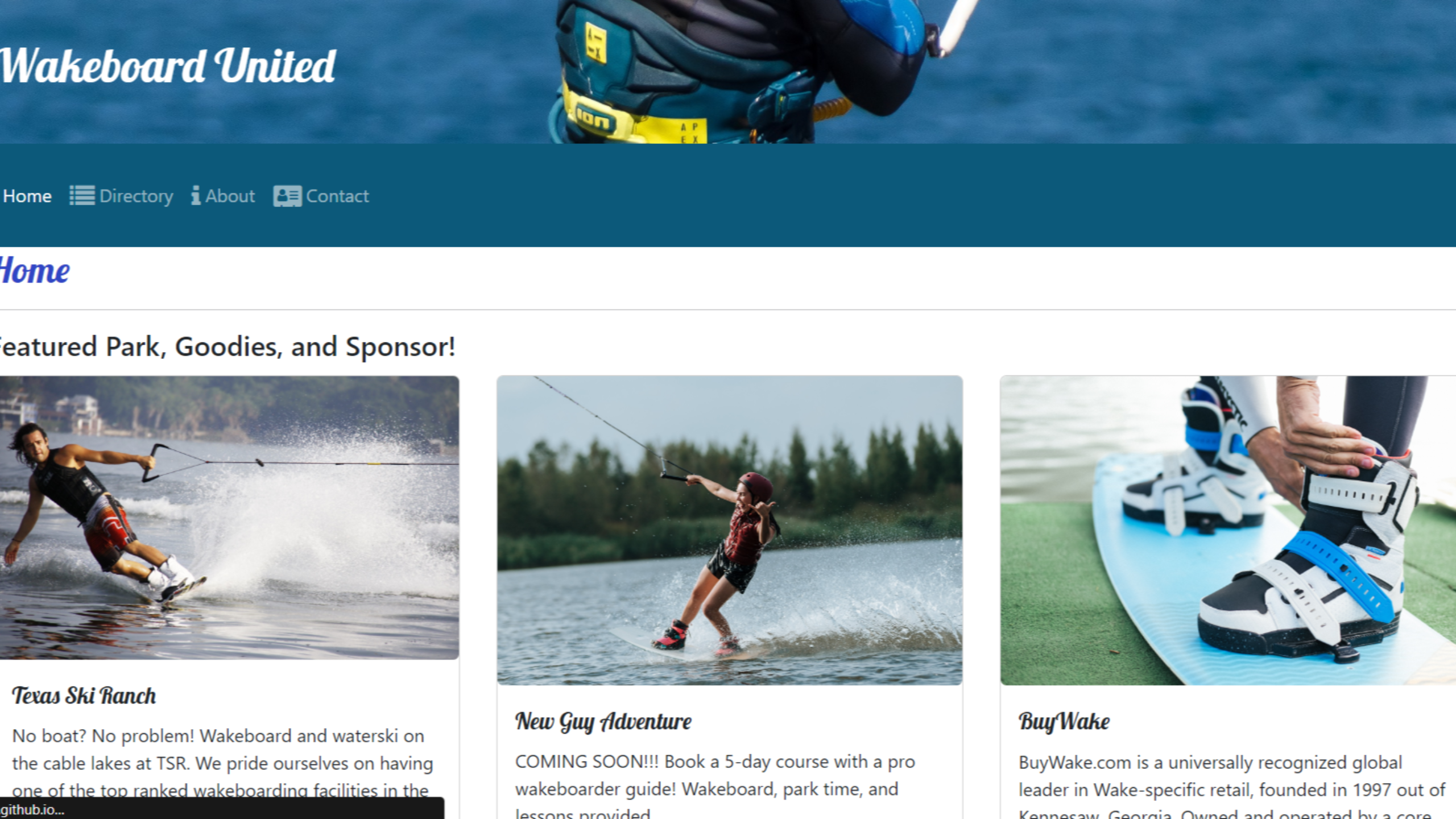 Wakeboard Site